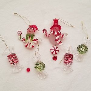 6 Holiday Ornaments